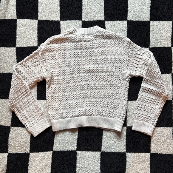 Universal Thread Textured Cream Sweater - Picture 2 of 3
